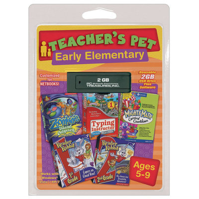 Pc Treasures PC Treasures Teacher's Pet: Early Elementary- 2GB USB flash drive - PC