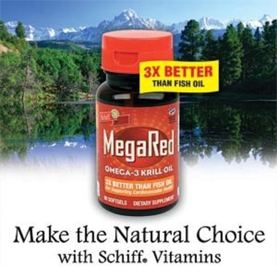Schiffî MegaRed Omega-3 Krill Oil, 300 mg, 90 Count