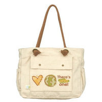 Dandelion Organic Canvas Tote, Love Earth