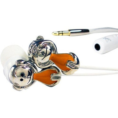 ATOMIC 9 Grungebuds GB107MD Noise Isolation Earphone with Microphone (Monkey Do)