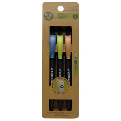 Frontier Natural Foods Frontier Natural Products 227812 Retractable Ballpoint Pens - Medium Black