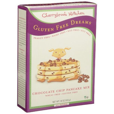 Cherrybrook Kitchen Gluten Free Dreams Chocolate Chip Pancake Mix, 18-Ounce Boxes (Pack of 6)