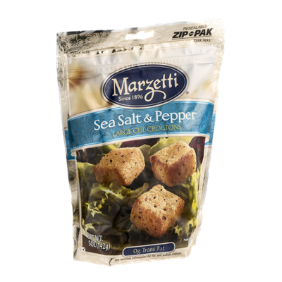 Marzetti Large Cut Croutons Sea Salt & Pepper