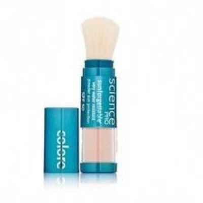 Colorescience Sunforgettable Mineral Powder Brush SPF 30 Shimmer 0.21 oz.
