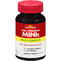 Nature Made Full Strength MINIs Multi Complete Softgels