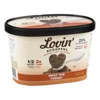 Lovin' Scoopful Gourmet Light Ice Cream What The Fudge!