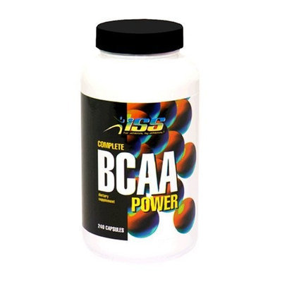 Iss Research ISS Complete BCAA Power Capsules, 240-Count Bottle
