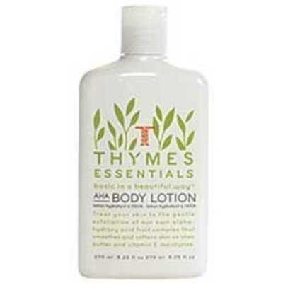 Thymes AHA Body Lotion, Essentials, 9.25-Ounce Bottle