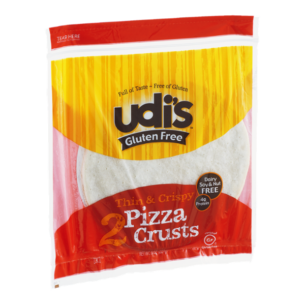 Udi's Gluten Free Thin & Crispy Pizza Crusts - 2 CT