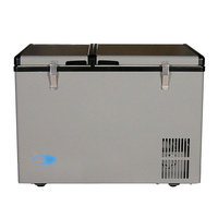 Whynter FM-62DZ Dual Zone Portable Refrigerator/Freezer, 62-Quart