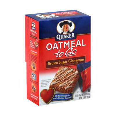 Quaker® Oatmeal To Go Brown Sugar Cinnamon Bars