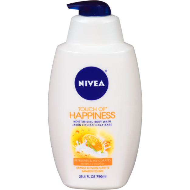 NIVEA Touch of Happiness Moisturizing Body Wash