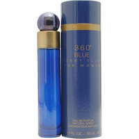 Perry Ellis 360 Blue By Perry Ellis For Women. Eau De Parfum Spray 1.7 Ounces