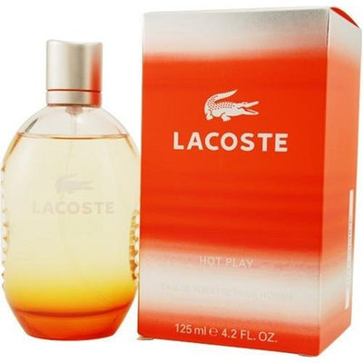 Lacoste Hot Play By Lacoste For Men. Eau De Toilette Spray 4.2-Ounces