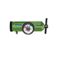 Drive Medical Oxygen Regulators with Liter Adjustment and Various Connection Styles