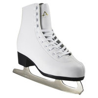 American Athletic Shoe Co Ladies American Leather Lined Figure Skate - White (5)
