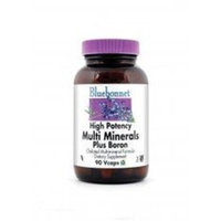 BlueBonnet Multi Minerals Plus Boron Vegetarian Capsules, 90 Count