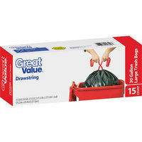 Great Value Drawstring Trash Bags