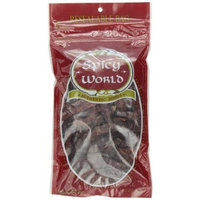 Spicy World Whole Dried Red Chili Peppers, 3.5-Ounce Bags (Pack of 24)