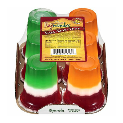 Raymundo's Uno-Dos-Tres Gelatin Cups