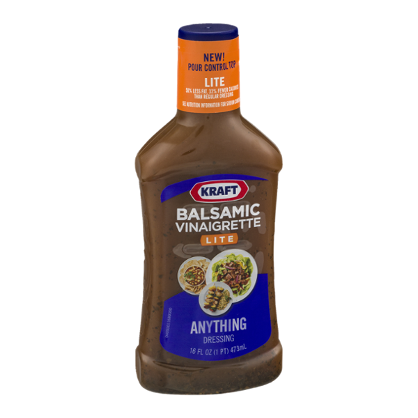 Kraft Anything Dressing Balsamic Vinaigrette Lite Reviews 2019