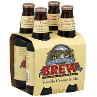 Natural Brew Vanilla Creme Soda, 4ct (Pack of 6)