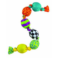 Petstages Stuffing Free Dog Ball Squeak Chain