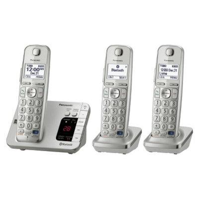 Panasonic DECT 6.0 Plus Cordless Phone System (KX-TGE263S) with