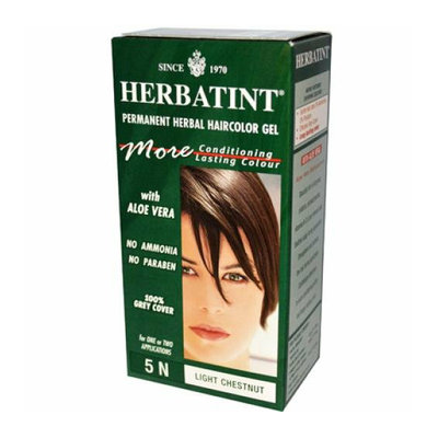 Herbatint Permanent Herbal Haircolour Gel 5N Light Chestnut 135 ml