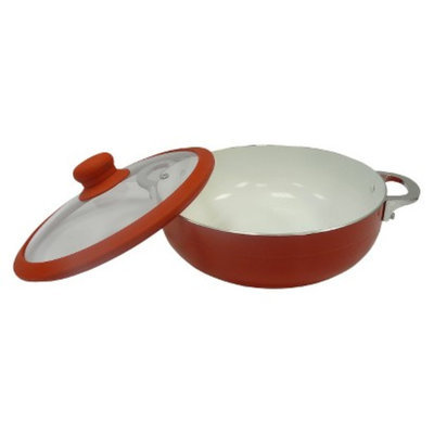 IMUSA Imusa 30 Centimeter Ceramic Caldero with Lid - Red