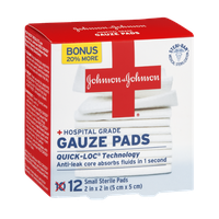 Johnson & Johnson Gauze Pads - 2 in x 2 in