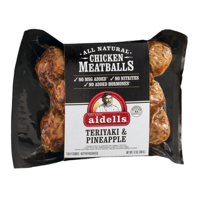 Aidells Chicken Meatballs Teriyaki & Pineapple