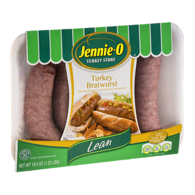 Jennie-O Turkey Store Turkey Bratwurst Lean