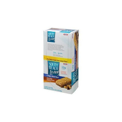 South Beach Diet South Beach Living Meal Replacement Bars, Chocolate Peanut Butter, 1.76 -Ounce Bars (Pack of 12)