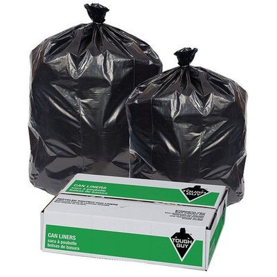 TOUGH GUY 29WK96 Trash Bags,32 gal,2.7 mil, PK50