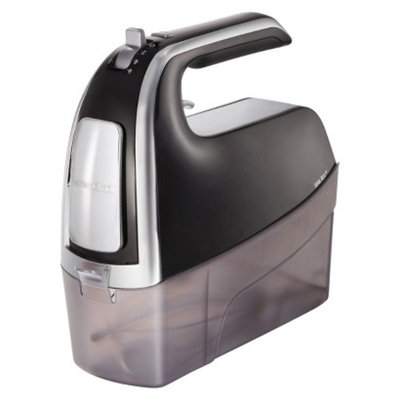 Hamilton Beach Black Open Handle Hand Mixer with Case