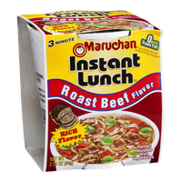 Maruchan Instant Lunch Roast Beef Flavor Ramen Noodles with Vegetables