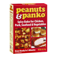 Peanuts & Panko Spicy Bake