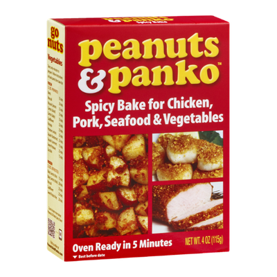 Peanuts & Panko Spicy Bake