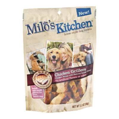 Milo's Kitchen Chicken Grillers Home-Style Dog Treats