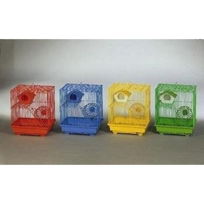 Prevue Pet Products 2 Story Gerbil Hamster Cage 14x11x15 Inch Pack Of 4 - 2010C