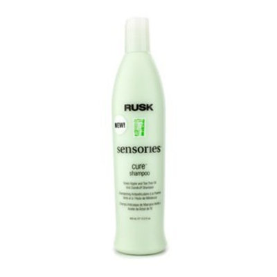 Rusk Sensories Rusk Cure Green Apple and Tea Tree Oil Anti Dandruff Shampoo, 13.5 Fluid Ounce