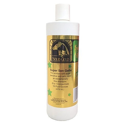SOLID GOLD 937785 Supersen Gelle Shampoo, 16-Ounce