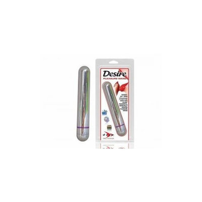 Synergy Desire Vibe 8in. Waterproof Massager (Silver)