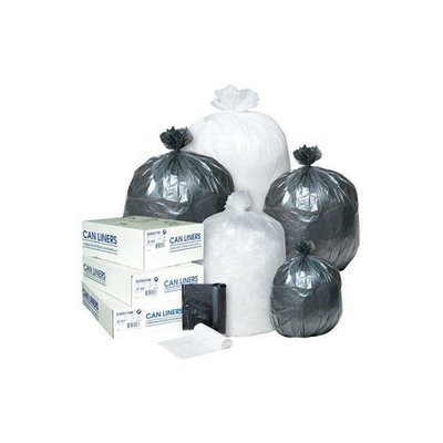 Inteplast Group Integrated Bagging Systems S303708N Clear 8 Mic High Density Can Liners