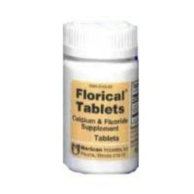 MERICON INDUSTRIES INC Florical Calcium and Fluoride Supplements For Bone Health - 500 Tablets