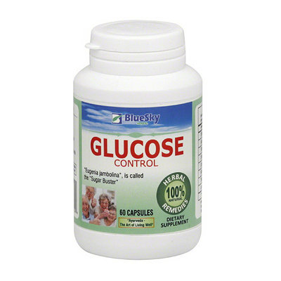 BlueSky Herbal Blood Sugar Support Herbal Supplement Capsules