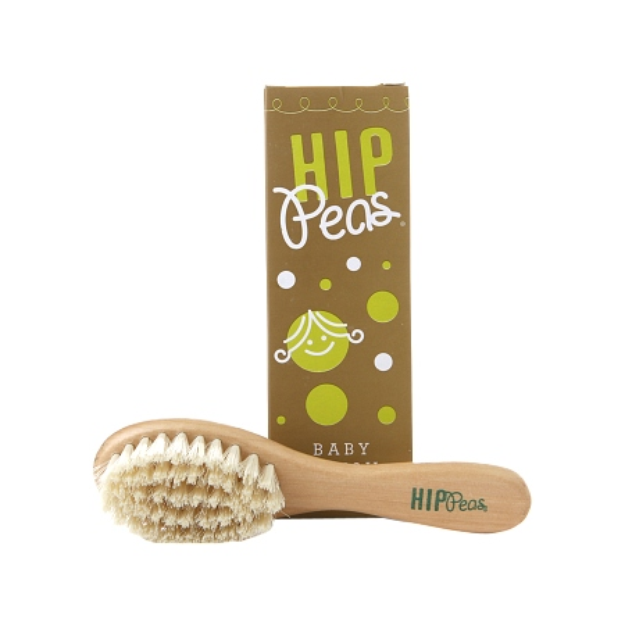 Hip Peas Wooden Baby Brush, 3 oz