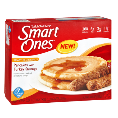 Weight Watchers Smart Ones Smart Beginnings Pancakes with Turkey Sausage
