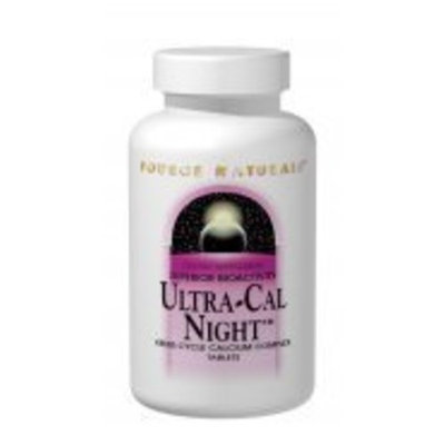 Source Naturals, Ultra-Cal Night Calcium Complex 300 mg 60 Tablets